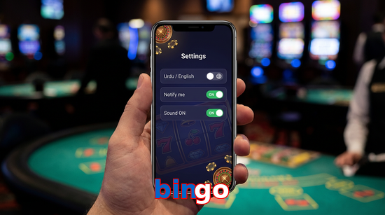 Game list for Bingo app section