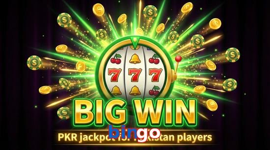 Big win animation on Bingo slot game