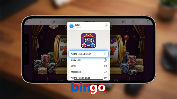 Game list for Bingo ios section